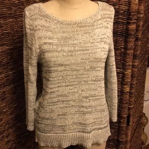 3/4 Mixed Stitch Sweater